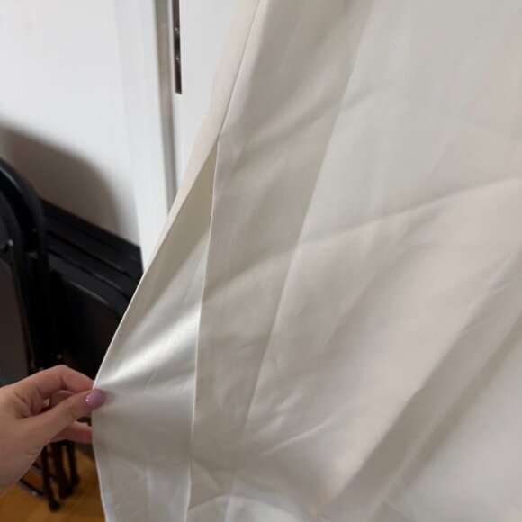 NWT Retrofête Solene Maxi Dress Crystal & Pearl Embellished Cut-Out Square Neck - Picture 11 of 11